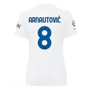 Inter Milan Marko Arnautovic #8 Replika Udebanetrøje Dame 2023-24 Kortærmet